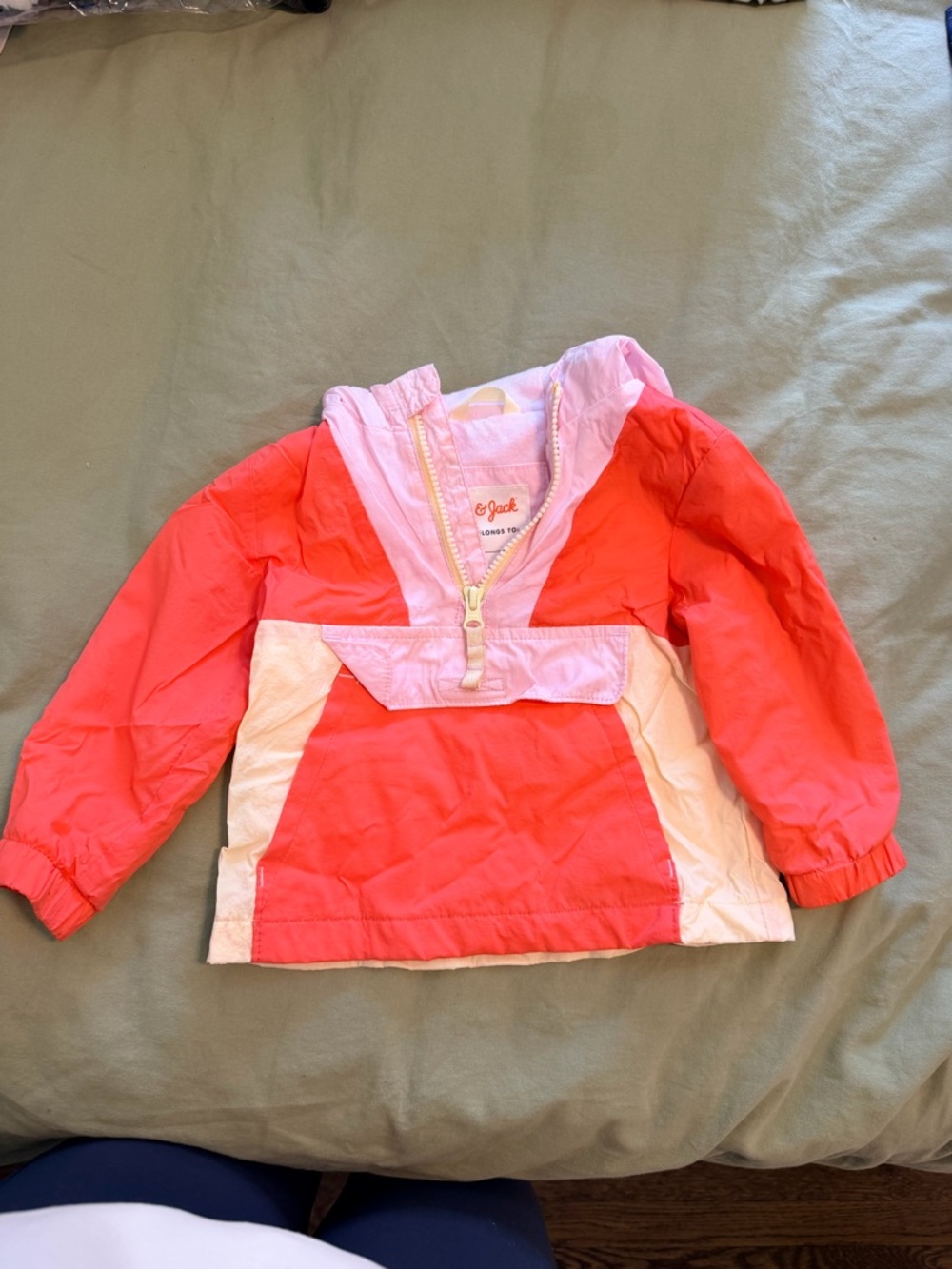 Cat & Jack Light Pink Hooded Toddler Pullover